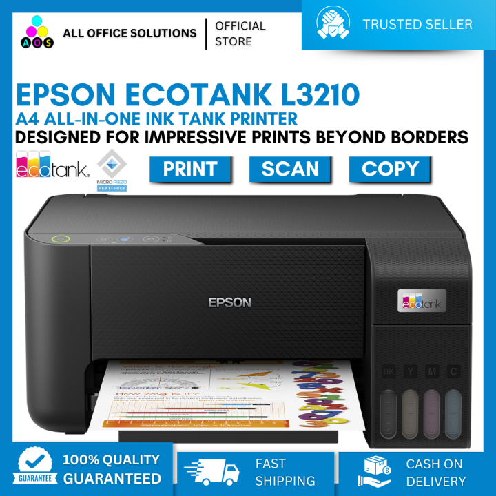 Epson EcoTank L3210 All-in-One Ink Tank Printer upgrade model of L3110