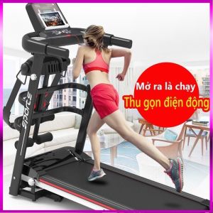 Máy Chạy Bộ Điện Đa Năng A7S Kèm đai massage tạ tay Động cơ 3.0HP  Bảo hành 5 năm Kèm Video hình ảnh thật .