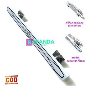 handle tarikan perlengkapan gagang pintu rumah minimalis panjang 33cm dan 45cm bahan stainless steel anti karat untuk pintu depan dan kamar