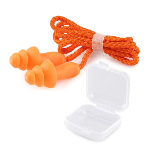 Nút bịt lỗ tai bơi bảo vệ nước bơi người lớn nút tai với dây buộc để bơi lội lướt sóng các hoạt động dưới nước khác