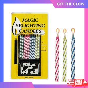 Lilin Magic Relighting Candles 1 Pack Isi 10 Pcs