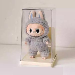 AAIV Transparent  Doll Storage Case Diy Hand-made Large Capacity  Display Box Dust Proof Doll Toy Waterproof  Display Stand Studio