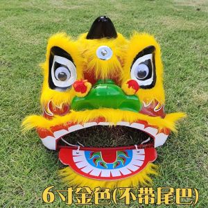 【CNY/New Year Celebration】Lion Dance Children Little Lion Head Dance Costume Lion Dance Performance Props Full Lion Head Dance Lion Head Dance Lion