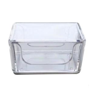 Clear Acrylic Billiard Chalk Powder Box Billiard Chalk Storage Decorative Box Clear Chalk Protections Case Enduring