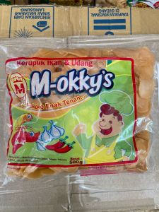 Kerupuk Sari Udang Mentah 500gr - Kerupuk Kiloan Murah Surabaya