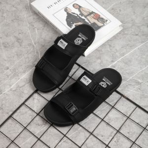 Sandal Pria Slop Kulit Sintetis Terbaru Anti Slip Tidak Licin Ns Twenty One Distro
