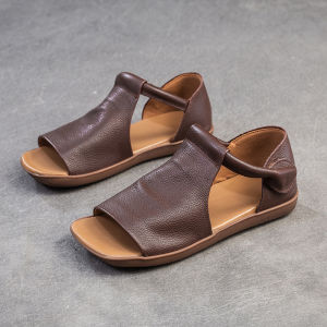 Open-toed Shoe Delicate and Soft Texture Womens Sandals Fashion Breathable Summer Comfort Flat Bottom