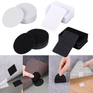 Strong Self Adhesive Fastener Tape Stickers Anti-running Mat Pads Home Sofa Blanket Self-adhesive Anti Slip Sticker Carpet Bed Sheets