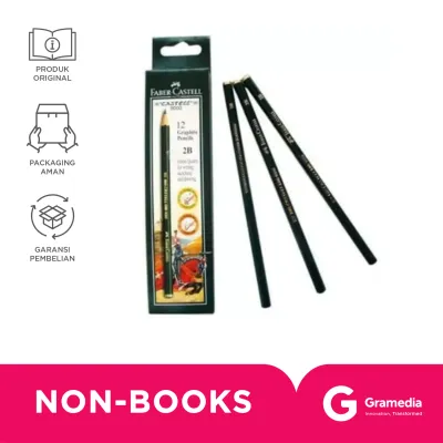 Pensil 2B Faber Castell 9000 Set 12 Pcs