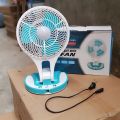 QUẠT SẠC ĐIỆN CÓ ĐÈN PIN MINI FAN JR-5580 , THIẾT KẾ 2 TỐC ĐỘ 3 CÁNH QUẠT , QUẠT CÓ 2 CHẾ ĐỘ ĐÈN CỰC SÁNG ( CÓ LOẠI 1 - 2 PIN ) - GIA DỤNG YUSHEN - QJR02. 