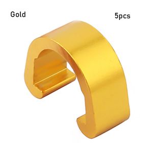 NOWNICE 5/10pcs Aluminum Alloy Outdoor MTB Bike Accessories Brake Cable/Line Buckles Derailleur Lines Case C Shape Clips C-buckle Clasps
