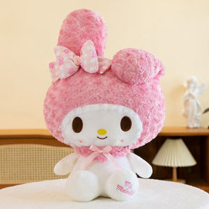 ตุ๊กตา Sanrio Rose ตุ๊กตาเมโลดี้ โรส ของเล่นอนิเมะ Kello Kitty ตุ๊กตาการ์ตูน หมอนเด็ก ของขวัญวันเกิด