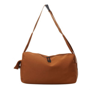 Ielgy túi thể dục thể thao vải bố thường ngày màu trơn túi gối Vai băng thông rộng đơn giản đeo chéo dễ phối