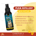 FLEA REPELLENT SPRAY Anti Kutu Obat Kucing Anjing Flea Tick Remover. 