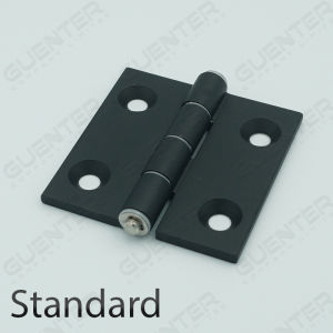 บานพับอลูมิเนียมสีดำ 45 mm ใช้กับอลูมิเนียมโปรไฟล์ 45 Series  มีทั้งแบบตัวธรรมดาและ Kit Set คุณภาพสูง บานพับทนทานทนต่อการกัดกร่อนและมีอายุการใช้งานยาวนานไม่เป็นสนิม