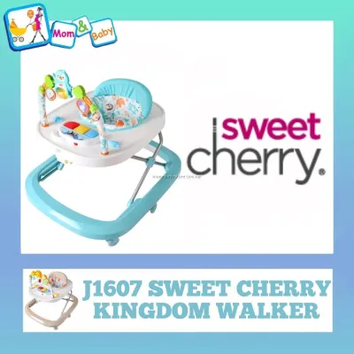 [PROMO RAYA]- SWEET CHERRY J1607 KINGDOM WALKER / BABY WALKER / WALKER BAYI / ADJUSTABLE HEIGHT WALKER / MURAH & BERKUALITI + EXTRA FREEGIFT