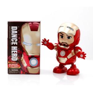 Socute Ironman Iron Man Dance Hero Dancing Music Lighting Fun