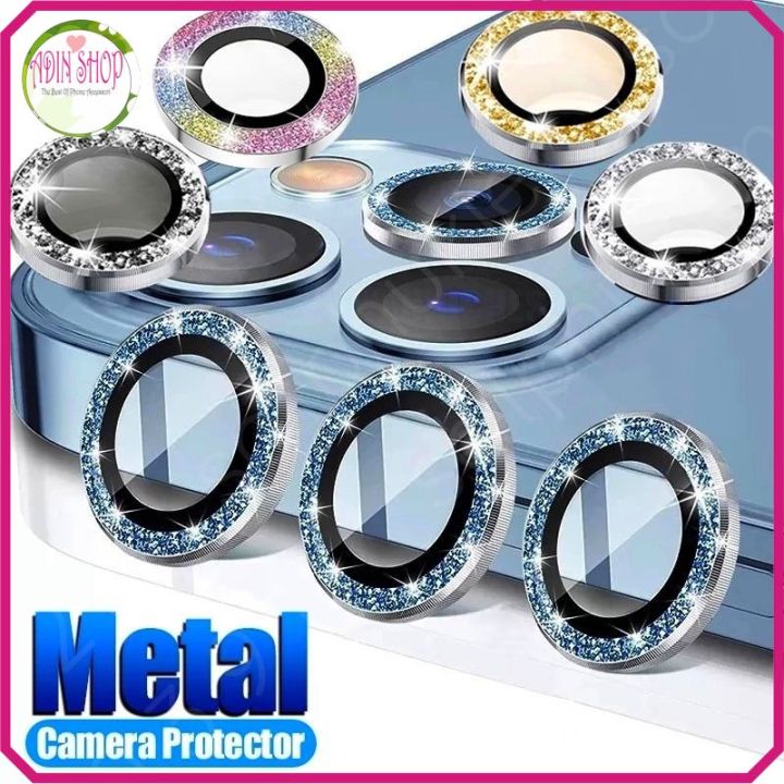 Viền (vòng) chụp camera liền kính cường lực bảo vệ camera iphone 13 13 mini siêu trong suốt