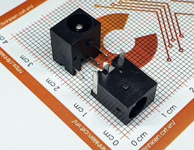 Jack nguồn DC-044 cái 5.5x2.1mm (5c)