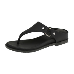 [Free Shipping] 2026 Summer High Heel New Style Buckle Flip-Flops Fashionable Toe-Post Sandals Versatile Wedge Beach Sandals For Women