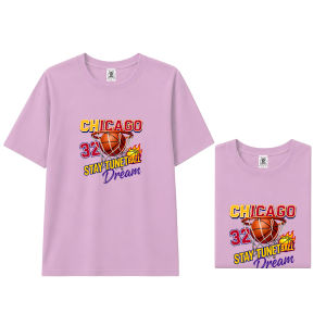 Womens Chicago Basketball Graphic Quick Dry Crew Neck Sports T-Shirt Plus Size S-4XL OM284