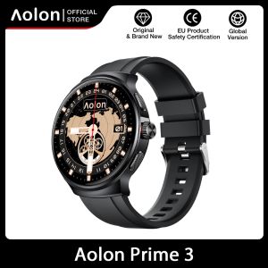 Aolon Prime3 smart watch Amoled AOD Compass Cover Lock Metal Watch Case smart watch for men Waterproof IP68 Fitness Ladies and Men with Heart Rate Monitor running watch for men