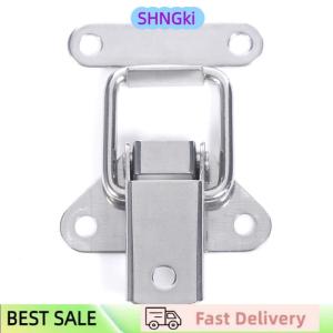 SHNGki Stainless Steel 304 toolbox Locking hasps Metal Toggle Catch Clasp Loaded hinges