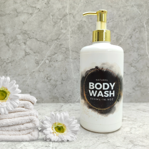 Botol Tempat Sabun Cair Shampoo Pump Plastik untuk Kamar Mandi