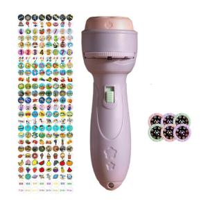 Tương tác trẻ em đèn Pin Máy chiếu Xách Tay Đồ chơi học tập đĩa 48 hình ảnh Đèn đồ chơi