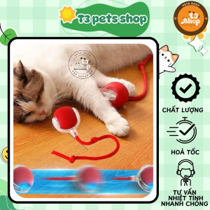 đồ chơi trái banh lăn tự động -bóng lăn tự động -  đồ chơi thông minh dành cho chó mèo - T3 PETS SHOP