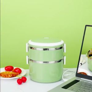 [RRFC]usb Heating Lunch  Plug-In Insulated Car Thermostatic Bucket HDFA