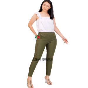 Celana Chino Wanita Bahan Melar Elastis Elizabeth Pants Cod
