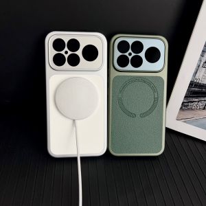 For Xiaomi POCO F8 Pro Case Hard PU Leather Wireless Charging Protective Back Cover Case For Xiaomi POCO F8 Ultra Shell