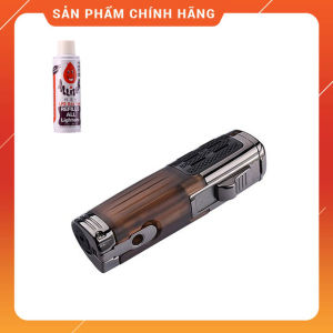 Hộp Quẹt Bật Lửa Khò 3 Tia Honest BCZ-466 Lửa Khò Mạnh Mẽ -Nhiều Màu