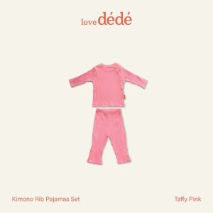 KIMONO RIB PYJAMAS LOVEDEDE Baju Celana Stelan Pakaian Anak Cewe Lucu Murah Terlaris Cod Babee Baby Shop