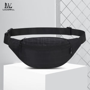 LouisWill กระเป๋าคาดเอวกระเป๋าคาดหน้าอกกระเป๋าคาดหน้าอกคาดอกอเนกประสงค์กระเป๋าออกกำลังกายเล็กกันน้ำทนทานต่อการฉีกขาดกระเป๋าคาดเอวพร้อมกับสายปรับได้สำหรับออกกำลังกายวิ่ง