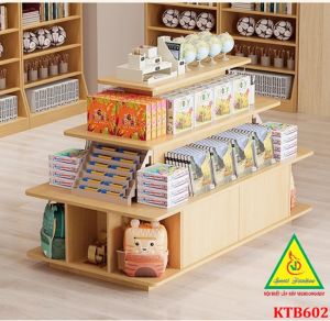Kệ trưng bày sản phẩm gọn gàng hiện đại KTB602 - NỘI THẤT LẮP RÁP VIENDONGADV