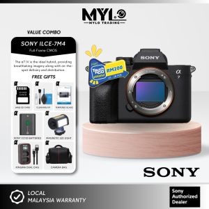(READY STOCK) - Sony A7IV & A7 IV & A7MKIV & A7MK4 A7 MKIV Hybrid Full Frame Mirrorless Camera - Sony Malaysia Warranty