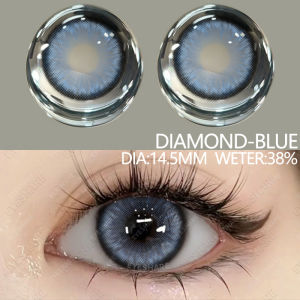 Eyeshare PRAGUE GRAY Softlens Softlen 14.2MM Big Eyes Gray Softlens Mata Softlen Soflen Brown Warna Normal Soflen