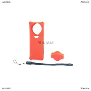 [COD] Abulaia Silicone Protective Case For Insta360 X5 Action Camera Dropproof Dustproof Body Lens Protector Cover For Insta360X5 With Lanyard