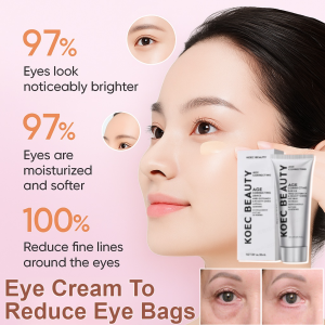 Instant Eye Cream for Dark Circles Eye Bags Wrinkles Anti Aging Firming Eye Treatment Reduces Fine Lines Daily Moisturizer