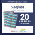 [For Good Quality Sleep]  Sleepasil Melatonin Supplement  (20 Capsules). 