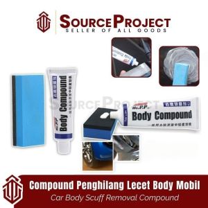 Compound Kompon Penghilang Lecet Baret Gores Body Mobil Motor Magic Remover | Source Project