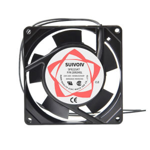220V Incubator Blower Fan Heavy Duty Metal Exhaust Cooling Fan with Adjustable Dimmer Switch Plug