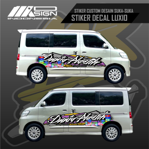 STIKER STRIPPING SAMPING LUXIO STIKER DECAL DESAIN REQUEST