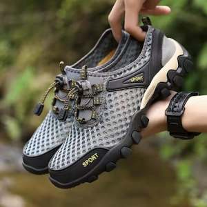 SEPATU IMPORT SLIP ON HIKING PRIA CS - 110 Traveling Outdoor