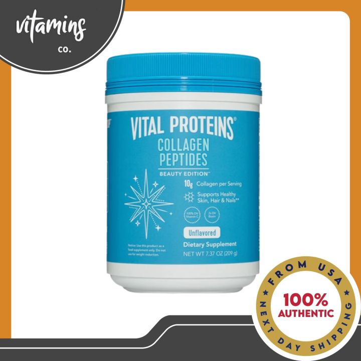 Vital Proteins Collagen Peptides, Beauty Edition, 7.37 oz (Unflavored ...