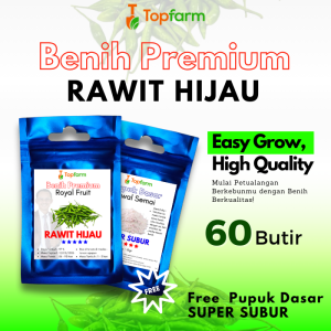 Benih Topfarm / Benih Cabe Rawit Hijau Panjang / Benih Cabe Rawit Hijau Gunung / Benih Rawit Hijau Terbaik / Benih Cabe Rawit Ijo / Benih Cabai Rawit Hijau Buah Super Lebat