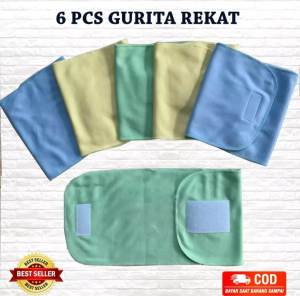 Gurita bayi / Amet bayi perekat karakter isi 6 dan 12 pcs
