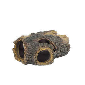 OUTOPEN Trang trí bể cá Cave Wood House cho bể cá Trang trí thân cây Đồ trang trí bể cá Nơi ẩn náu của cá Phong cảnh gỗ Nhà cá